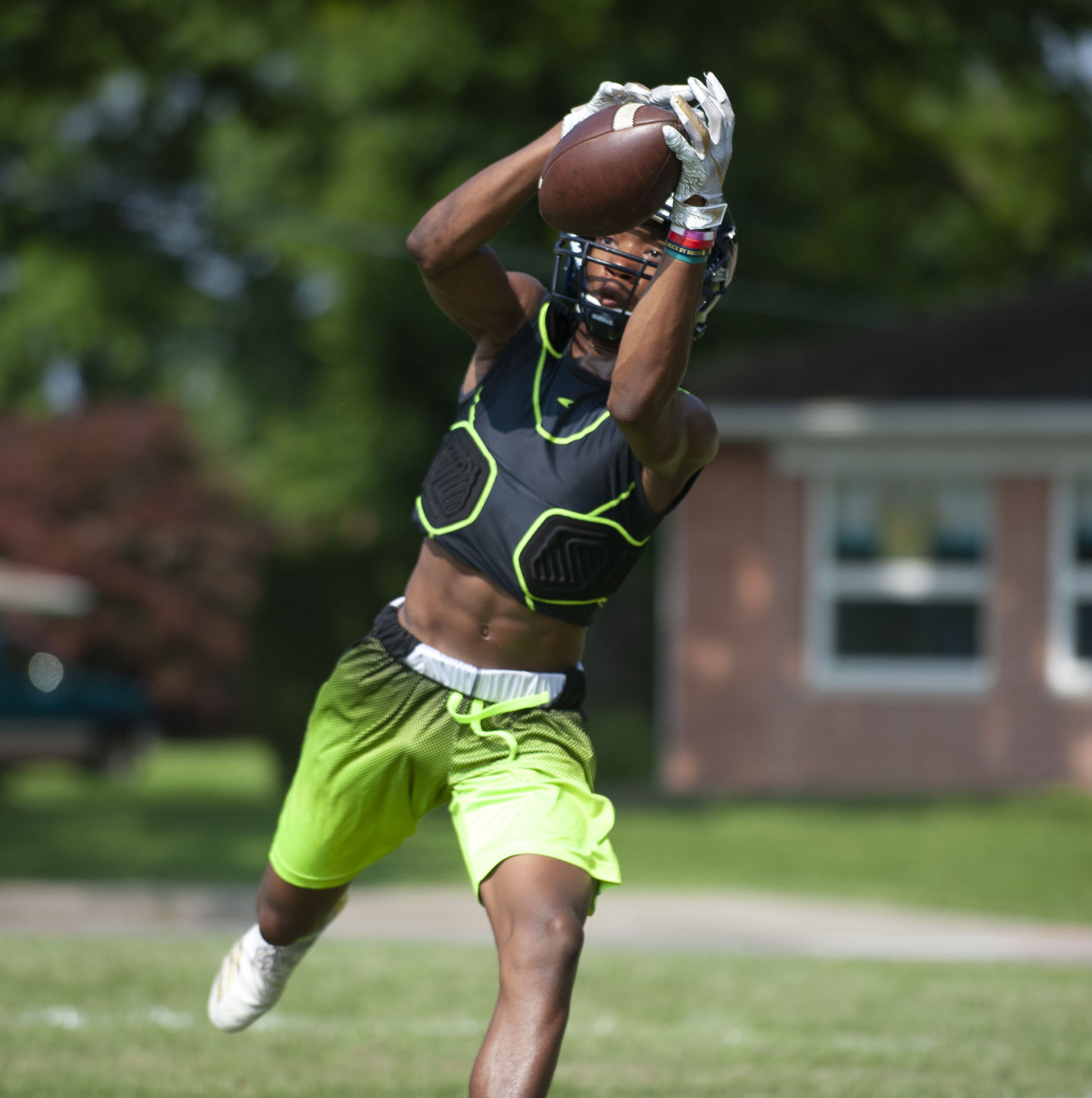 O'Fallon High School football practice